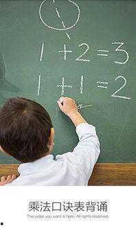 乘法口诀表在线视频,轻松掌握数学基础